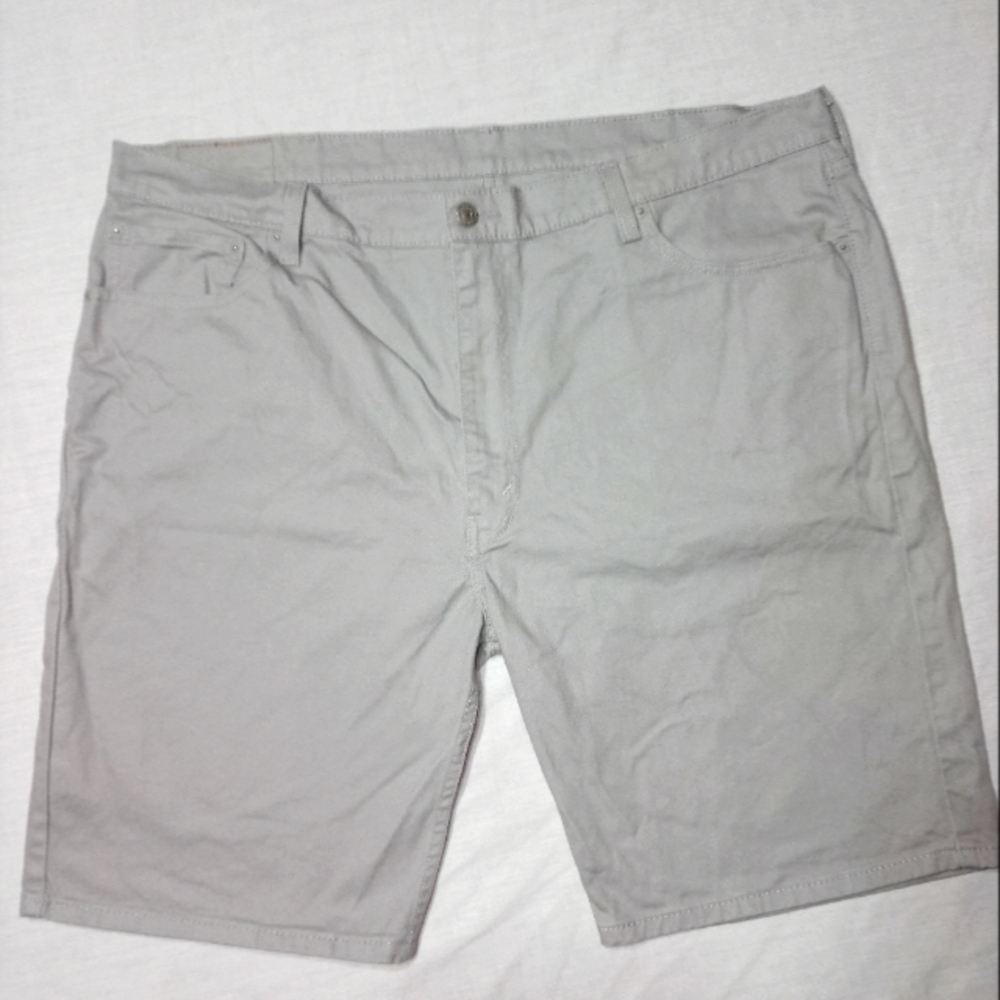 Levi's 505 Gray Denim Jeans Shorts Big and Tall